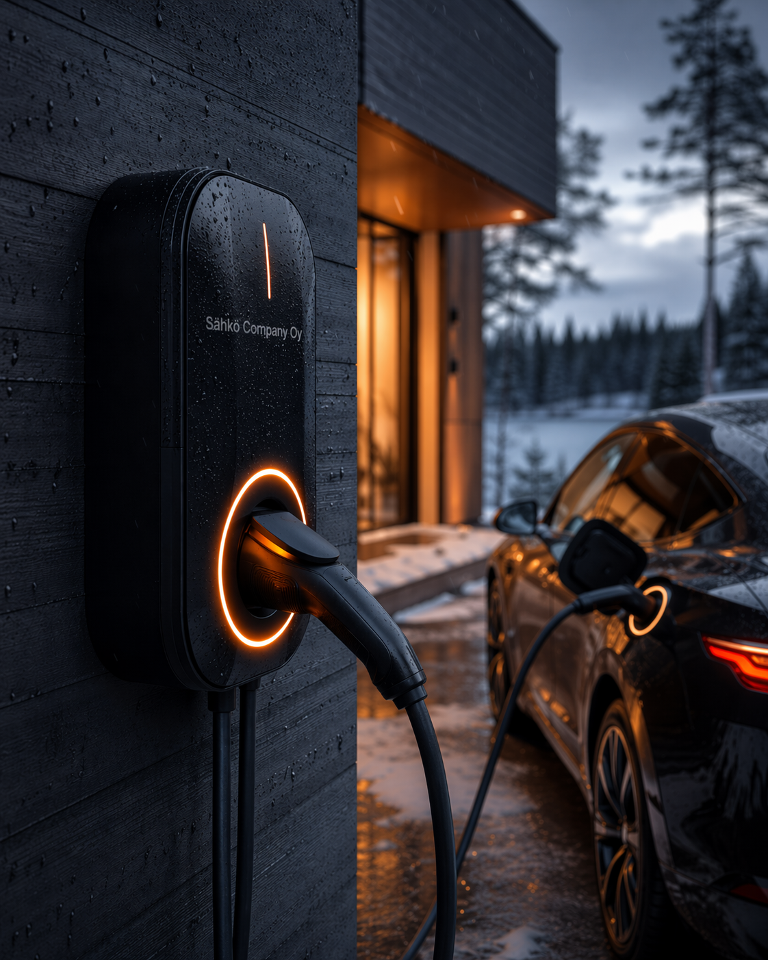 Sähköauton latausasema